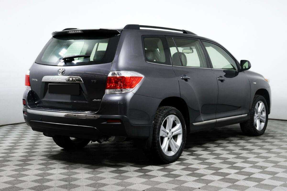 Купить Toyota Highlander с пробегом. Фото: #4