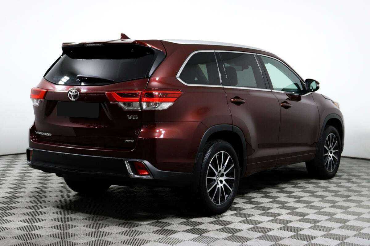 Купить Toyota Highlander с пробегом. Фото: #4
