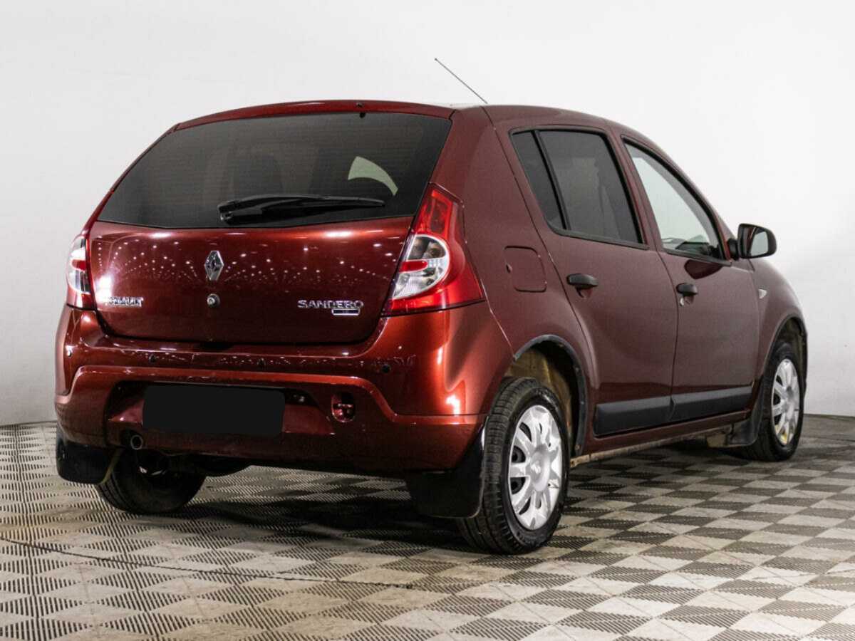 Купить Renault Sandero с пробегом. Фото: #4