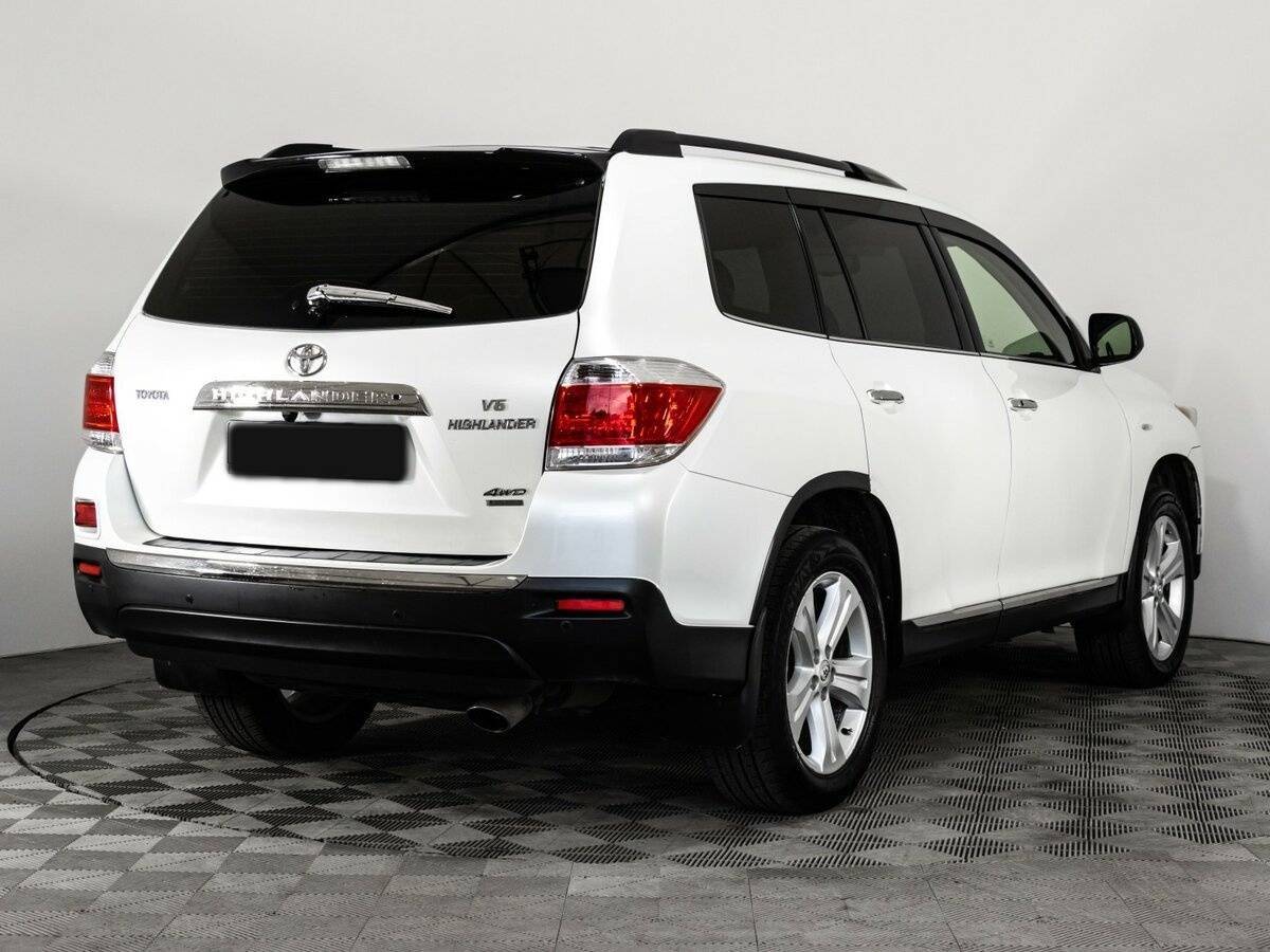 Купить Toyota Highlander с пробегом. Фото: #4