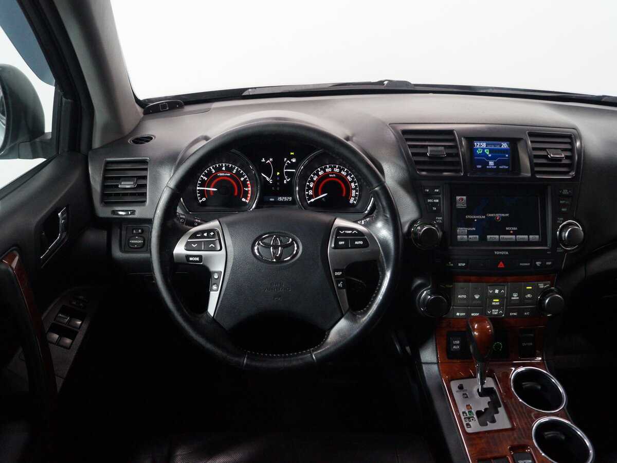 Купить Toyota Highlander с пробегом. Фото: #8