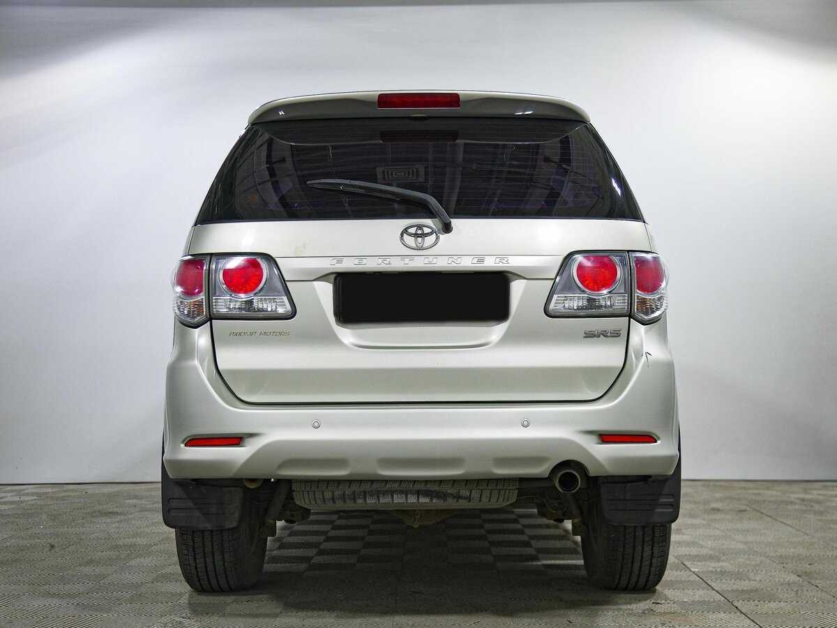 Купить Toyota Fortuner с пробегом. Фото: #4