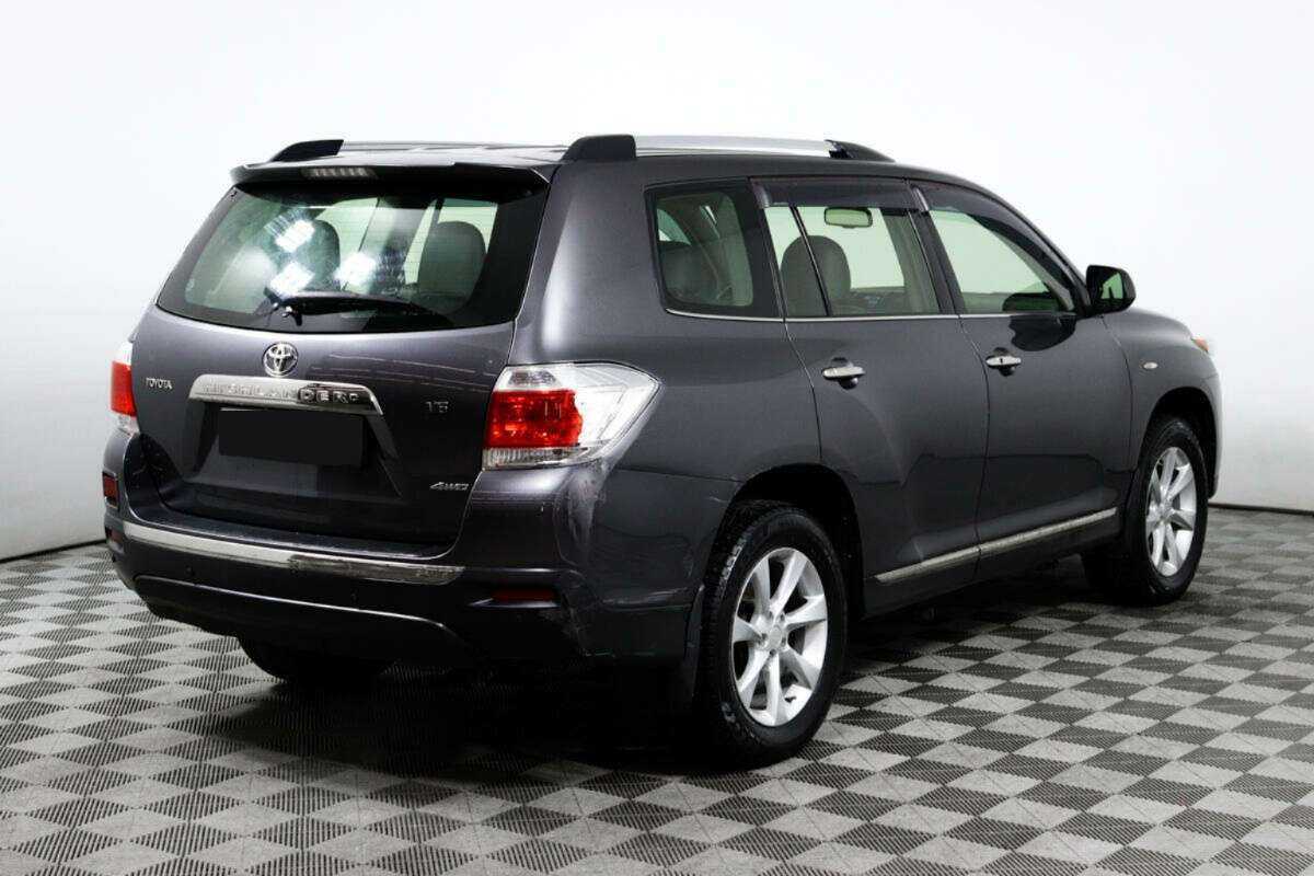 Купить Toyota Highlander с пробегом. Фото: #4