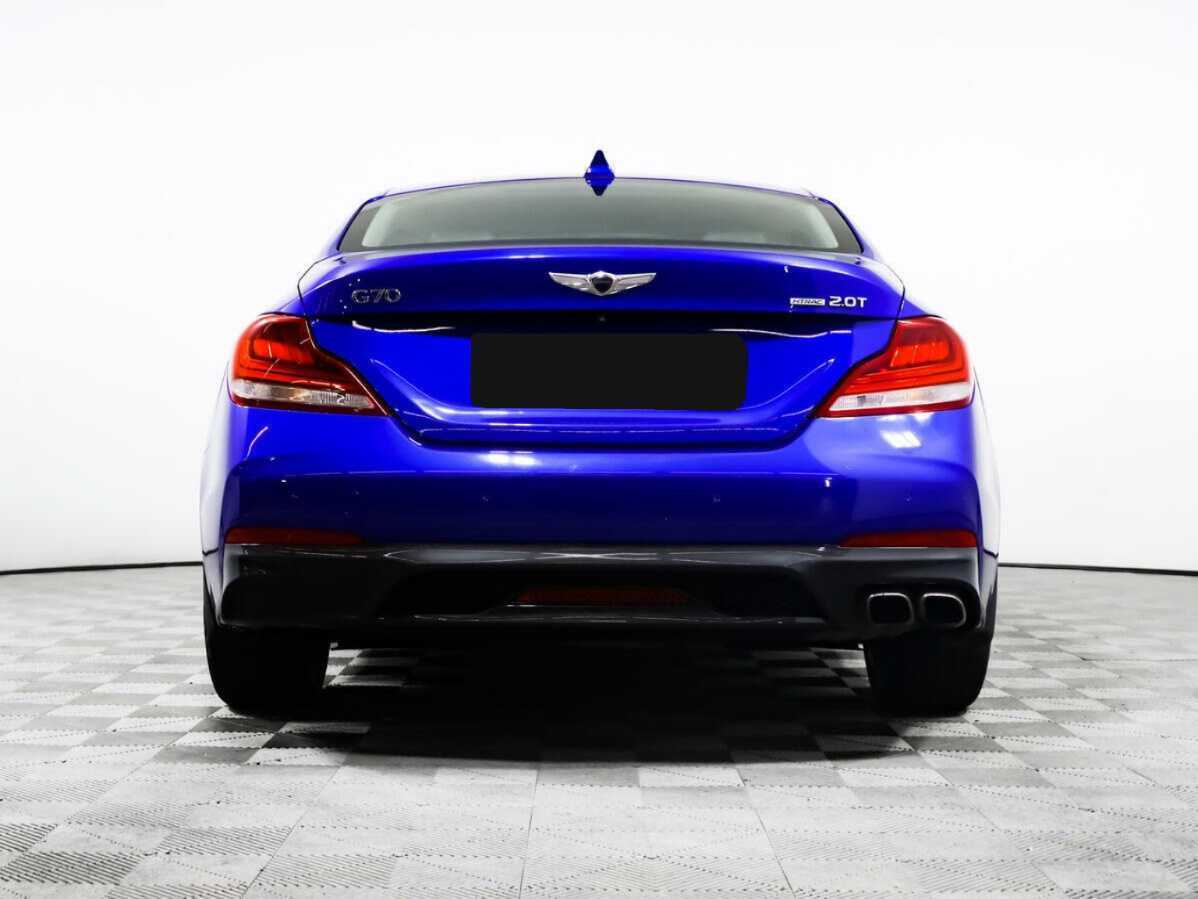 Купить Genesis G70 с пробегом. Фото: #4
