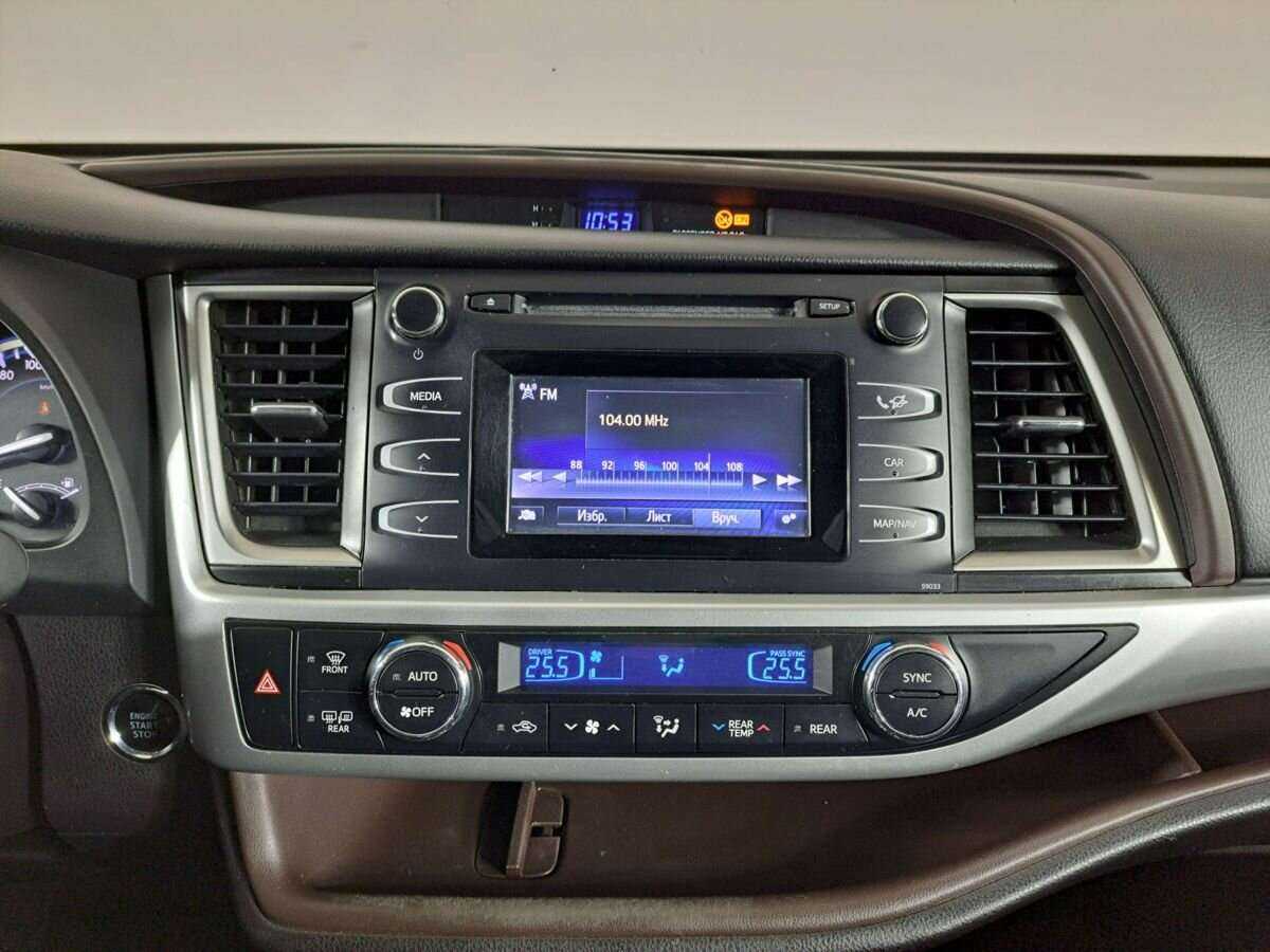 Купить Toyota Highlander с пробегом. Фото: #12