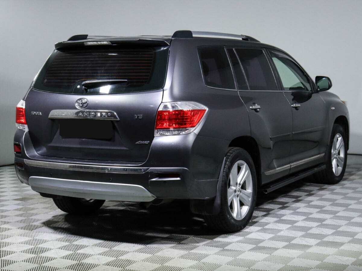 Купить Toyota Highlander с пробегом. Фото: #4